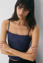 Wonder Yarn Cortland Top - HARBOUR NAVY