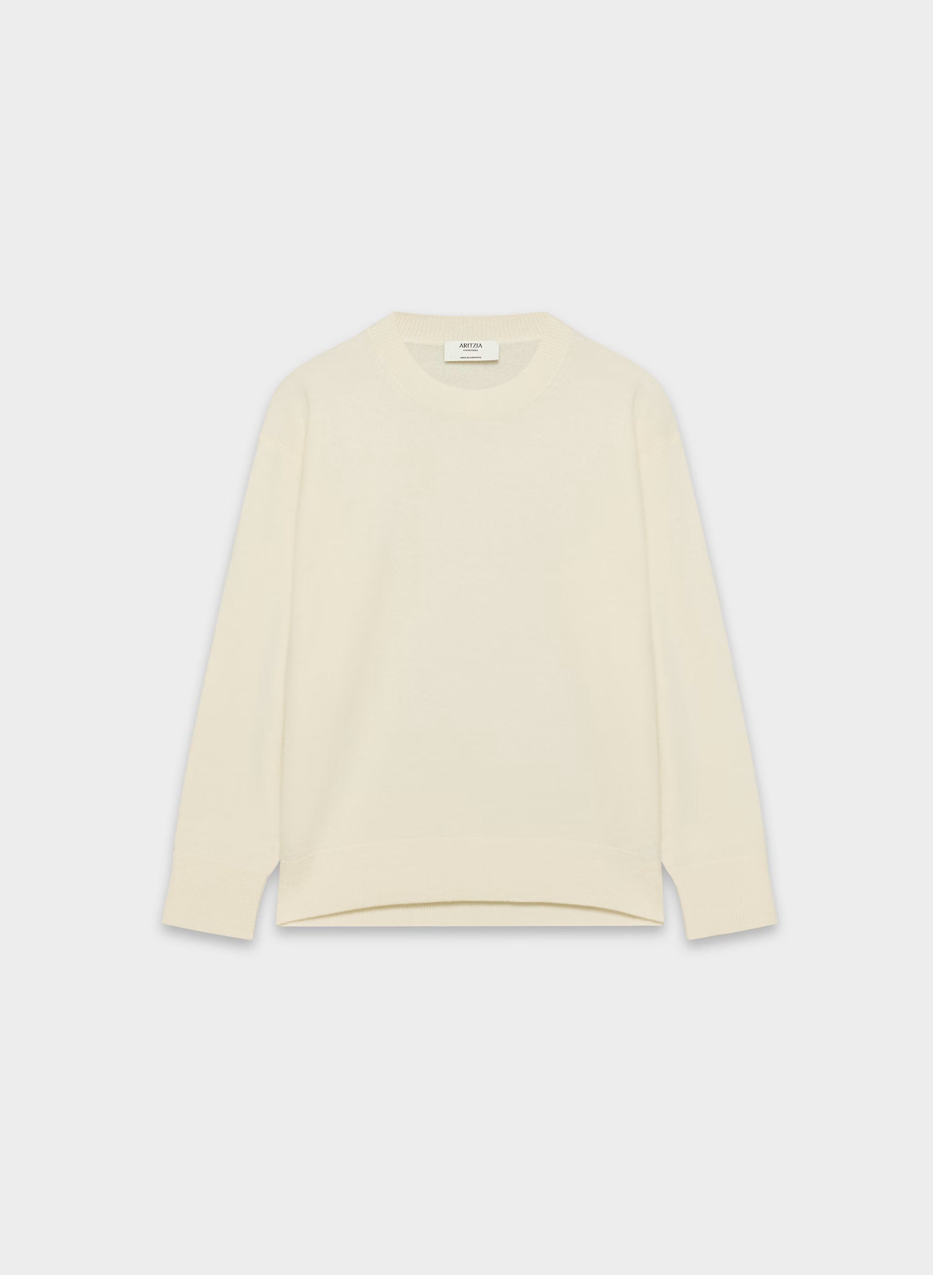 Bare Cashmere Meticulous Sweater - LIGHT BIRCH