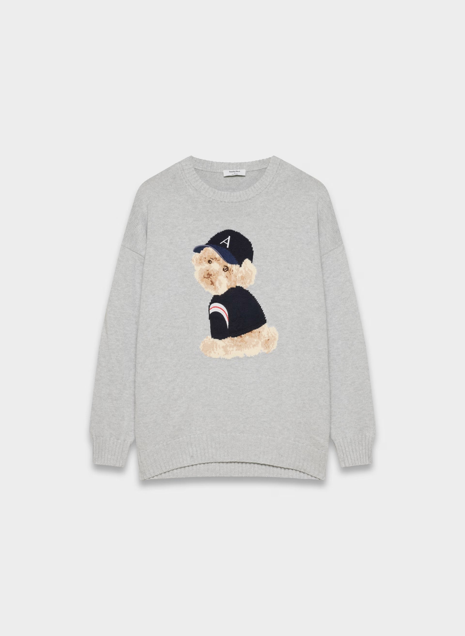 Cotton Charm™ Peggy Icon Sweater - HEATHER CHROME/GEORGE
