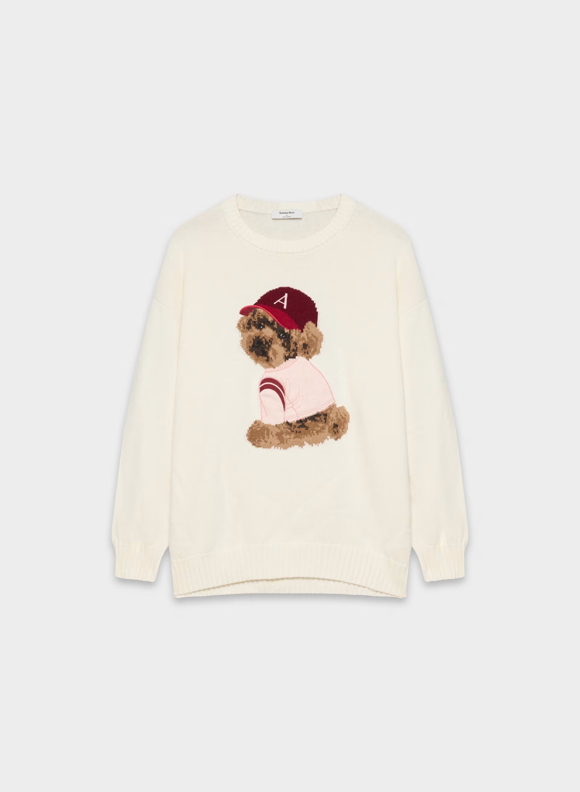 Cotton Charm™ Peggy Icon Sweater - LIGHT BIRCH/GEORGE