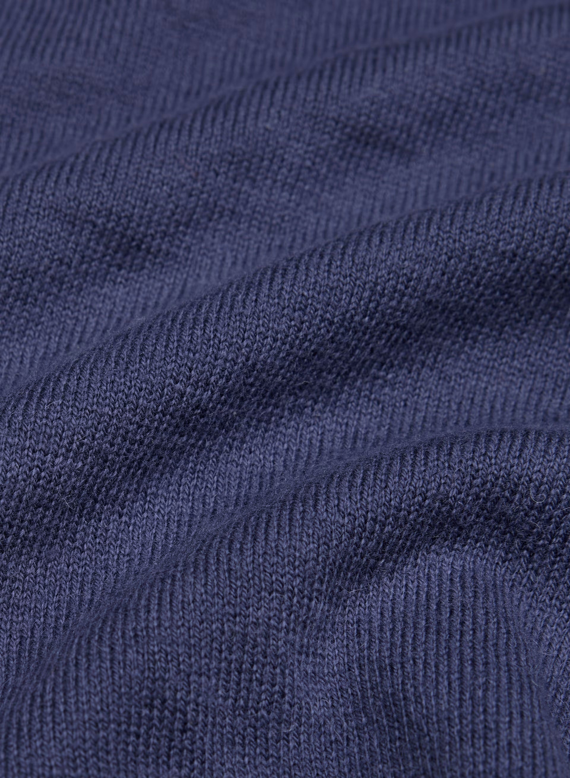 Cotton Charm™ Prep Icon Sweater - HARBOUR NAVY/ BROWN