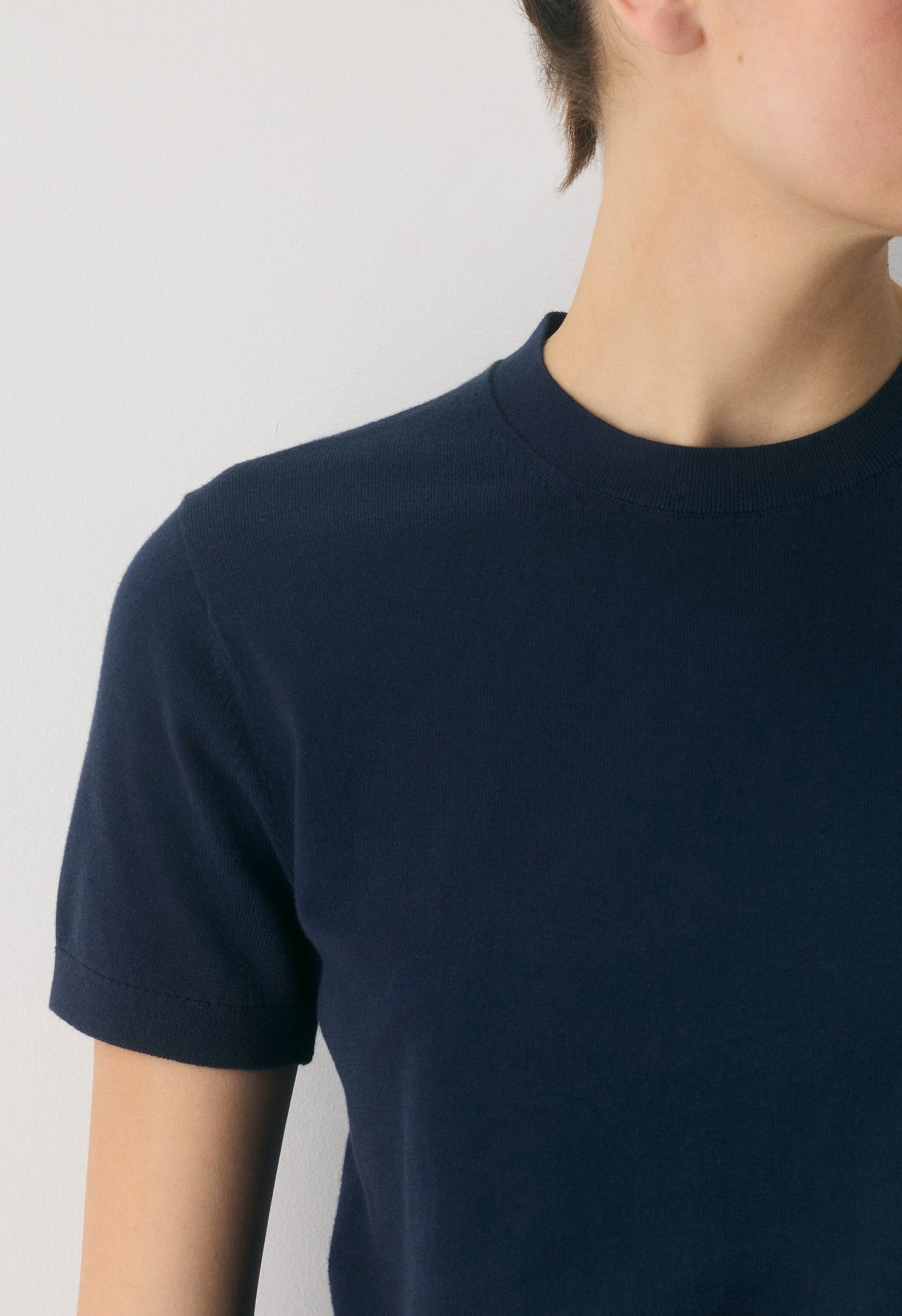 Bloor Shortsleeve Sweater - ADMIRAL