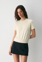 Bloor Shortsleeve Sweater - LEMONADE