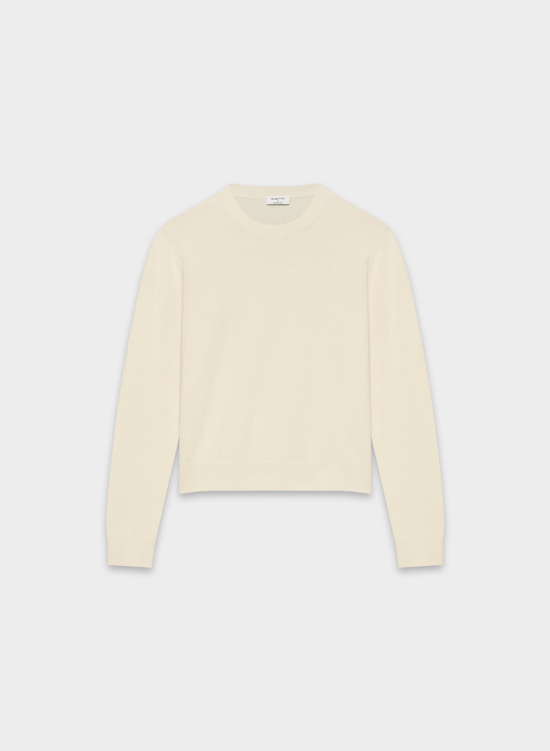 Bloor Sweater - WHITE SHADOW