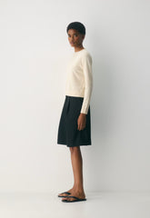 Bloor Sweater - WHITE SHADOW