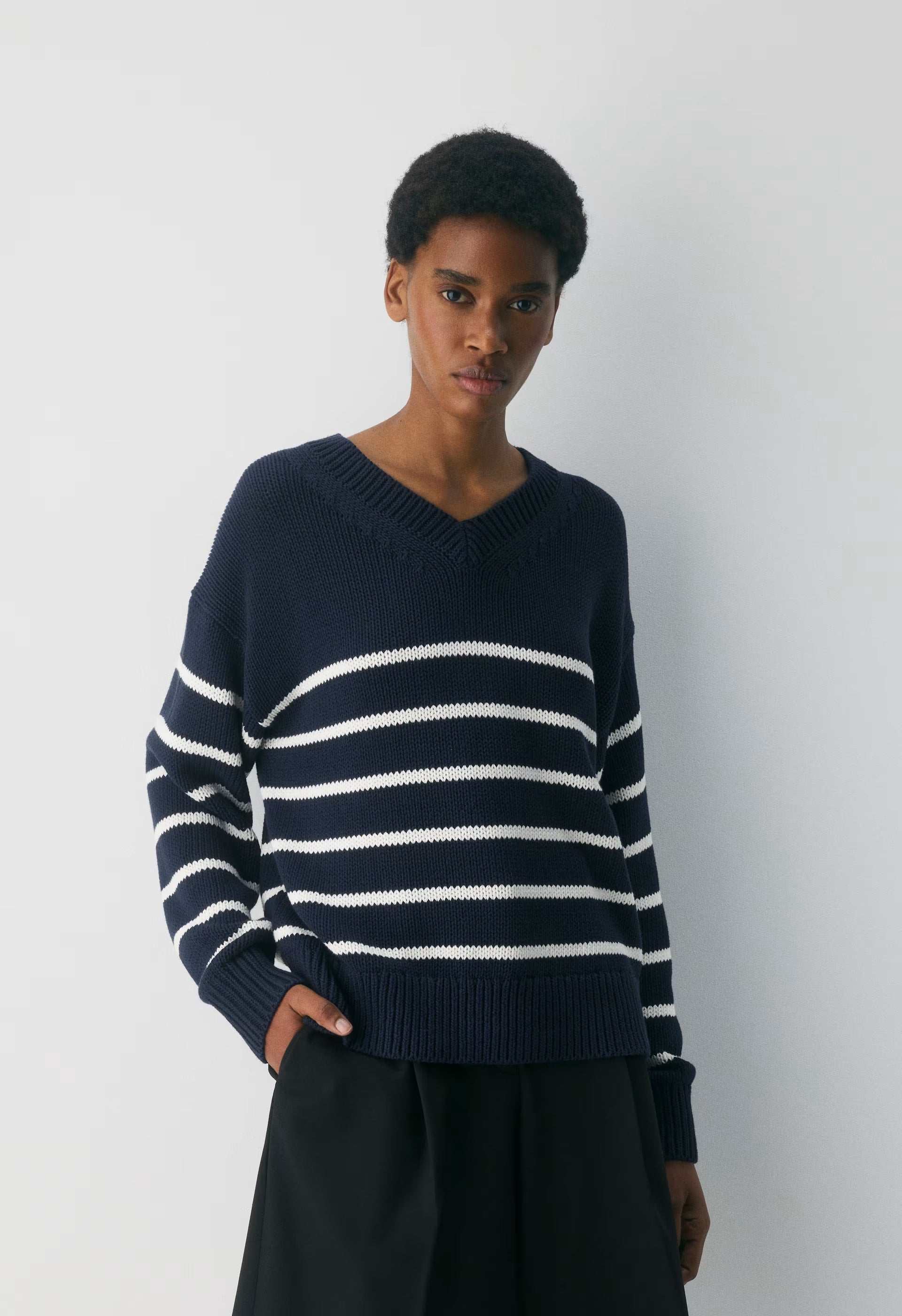 Simpatico Sweater - ADMIRAL/ LIGHT BIRCH