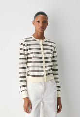 Noteworthy Cardigan - LT BRCH/ RCH MC BRN