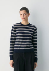 Bloor Sweater - ADMIRAL/ LIGHT BIRCH