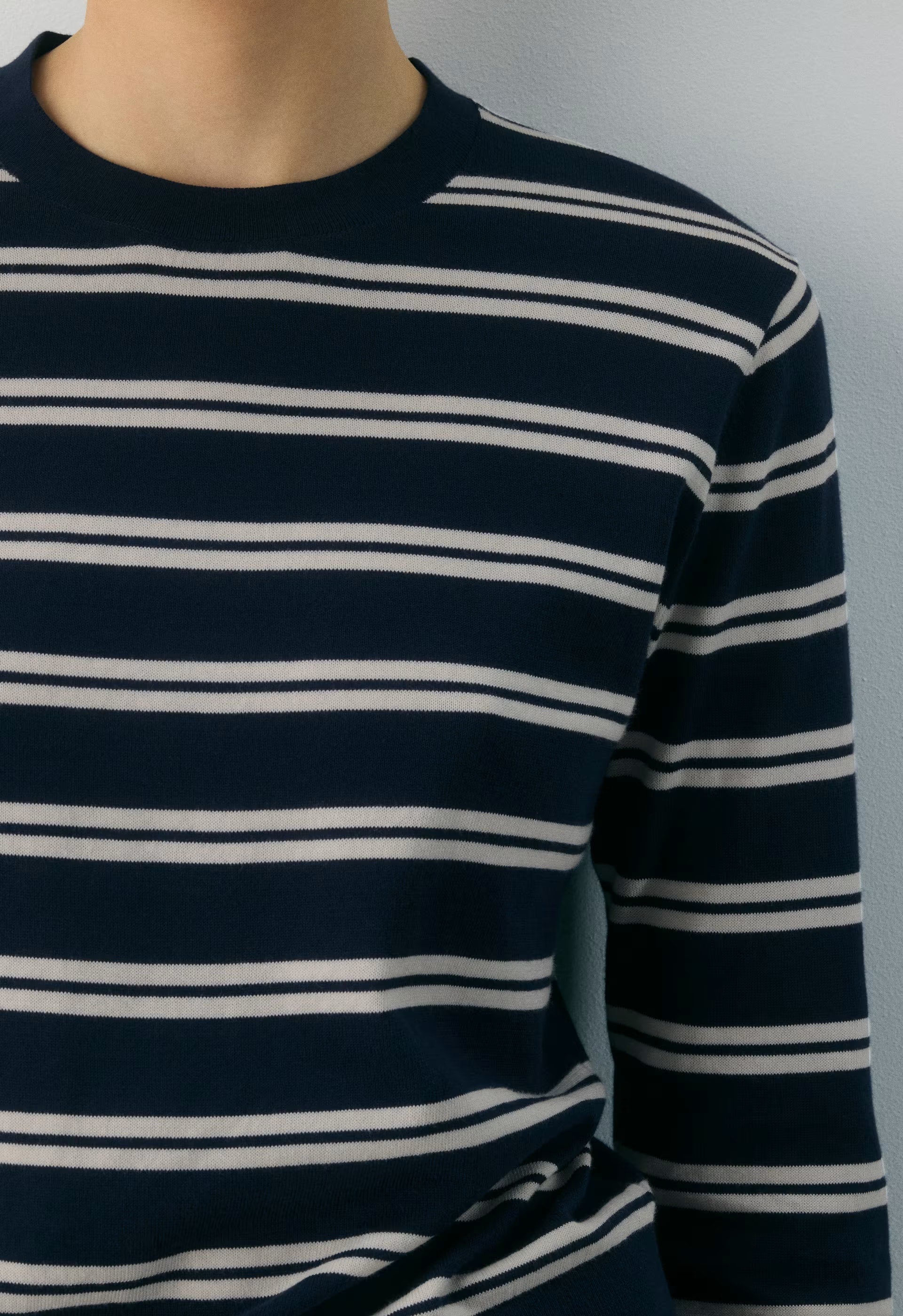 Bloor Sweater - ADMIRAL/ LIGHT BIRCH