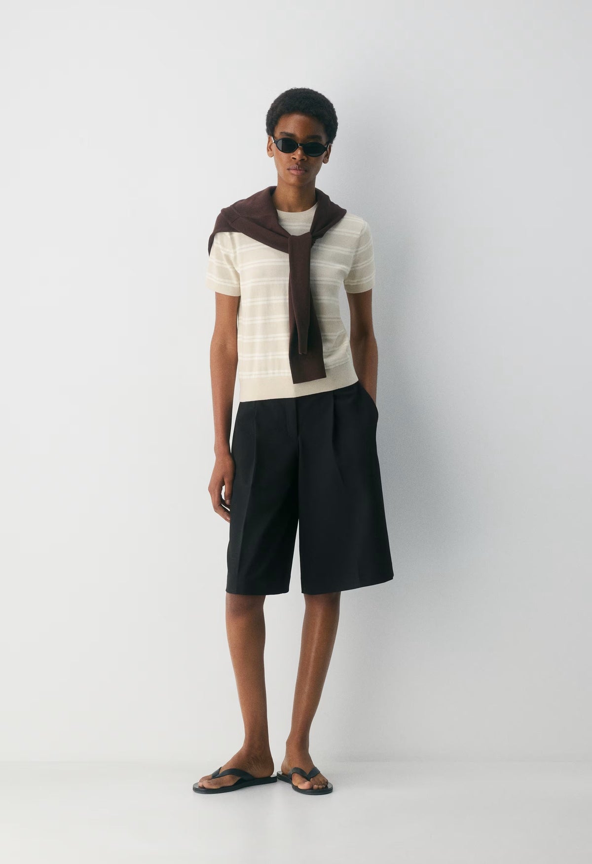 Bloor Shortsleeve Sweater - MTRPLS TAUP /LT BRCH