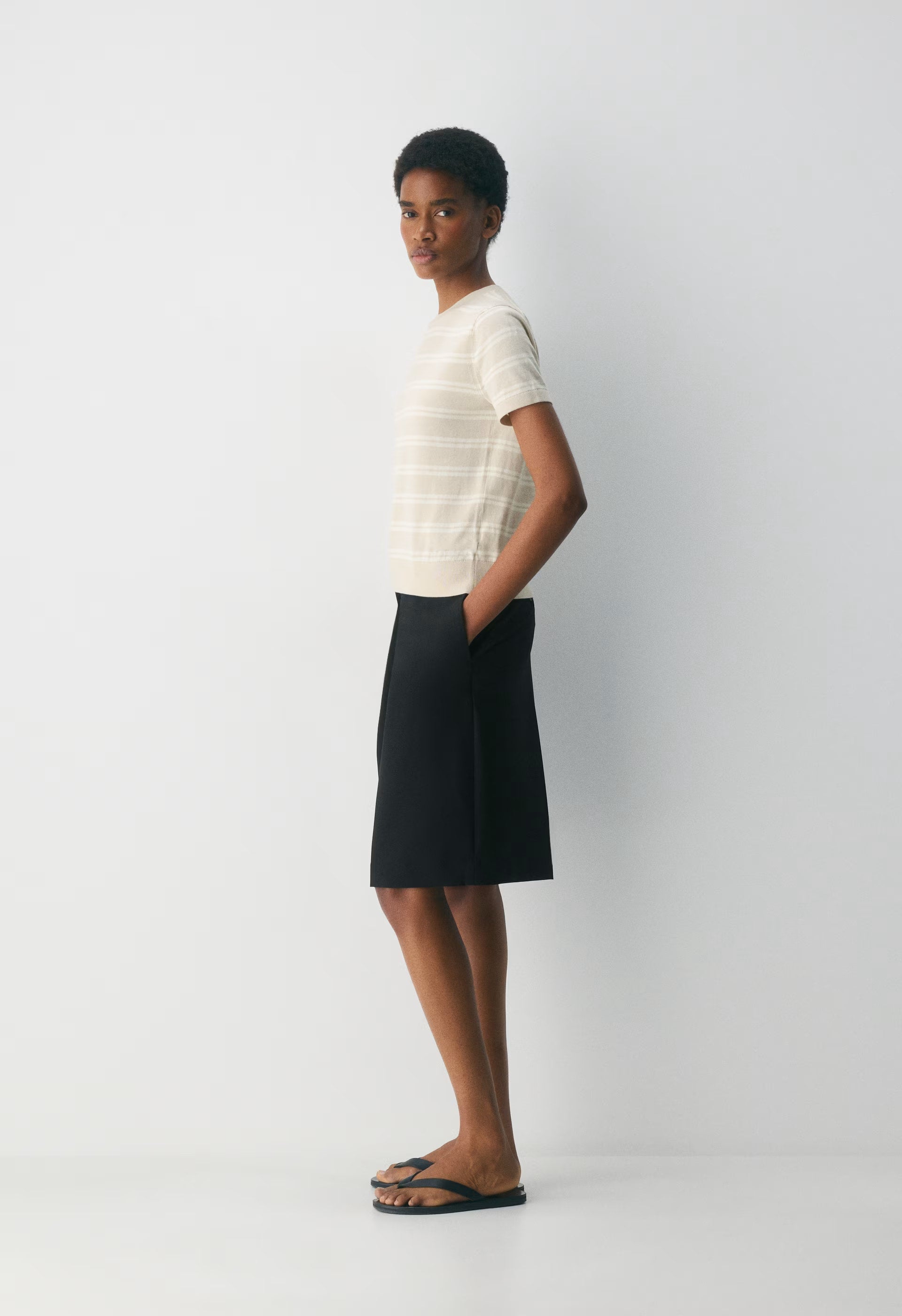 Bloor Shortsleeve Sweater - MTRPLS TAUP /LT BRCH
