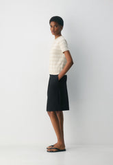 Bloor Shortsleeve Sweater - MTRPLS TAUP /LT BRCH