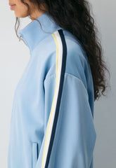 Anfield Track Jacket - RIPPLE BLUE/MULTI