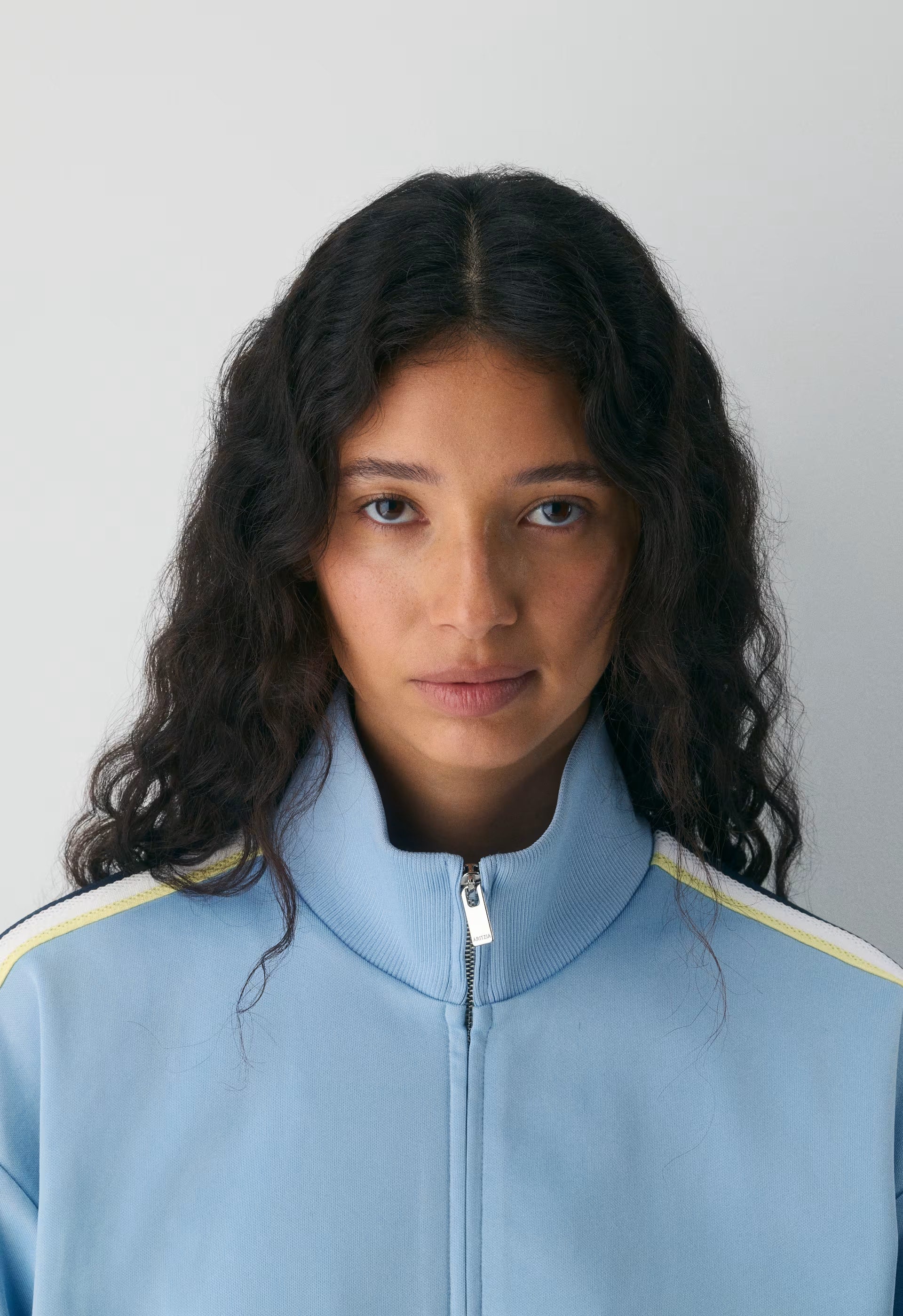 Anfield Track Jacket - RIPPLE BLUE/MULTI