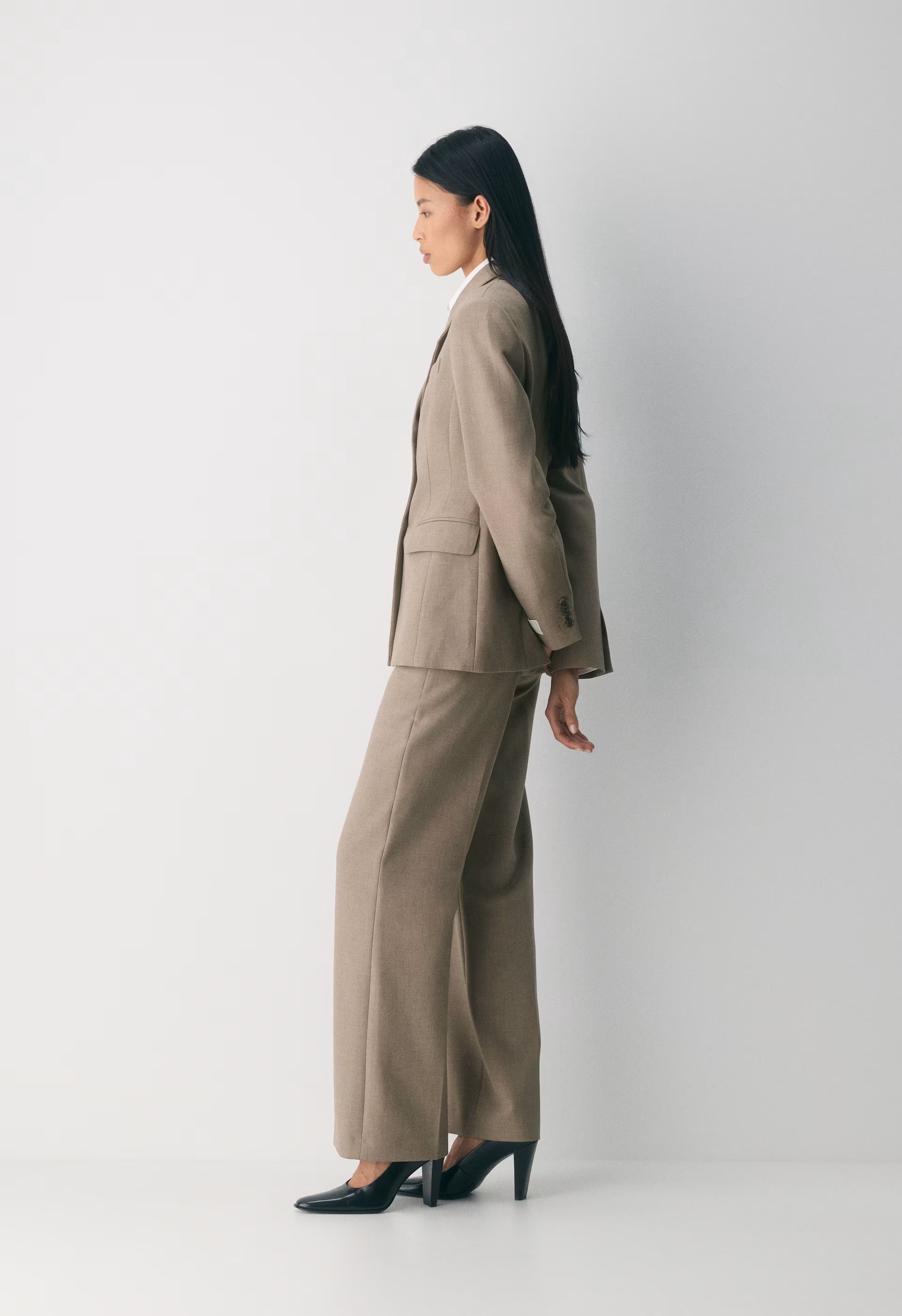 Standout Blazer - Eversential™ - HEATHER NOMAD TAUPE