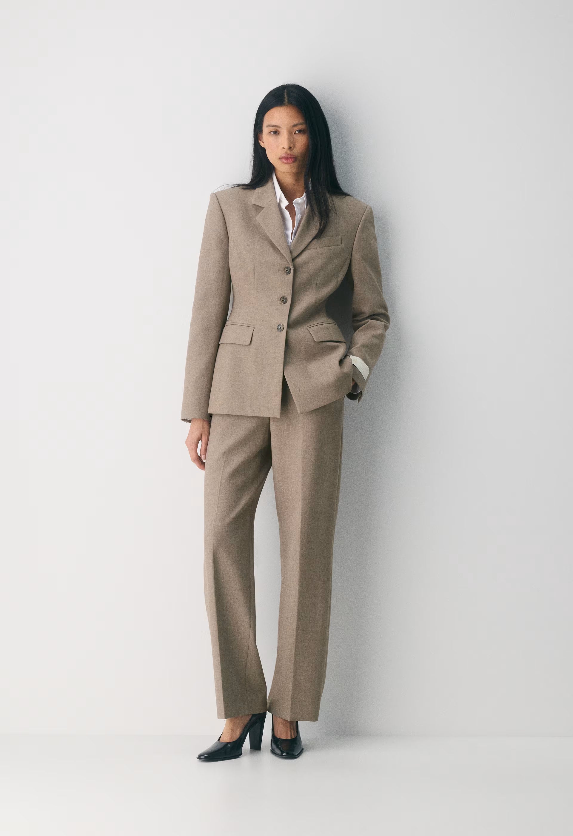 Standout Blazer - Eversential™ - HEATHER NOMAD TAUPE