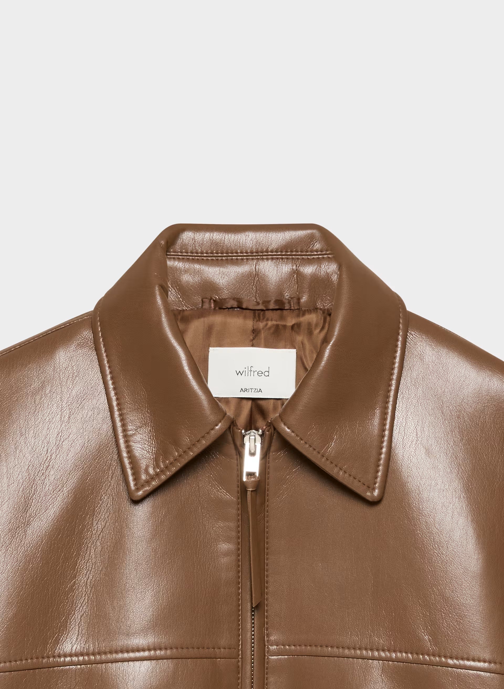 Falcon Jacket - UnReal Leather - CHOCOLATIER BROWN