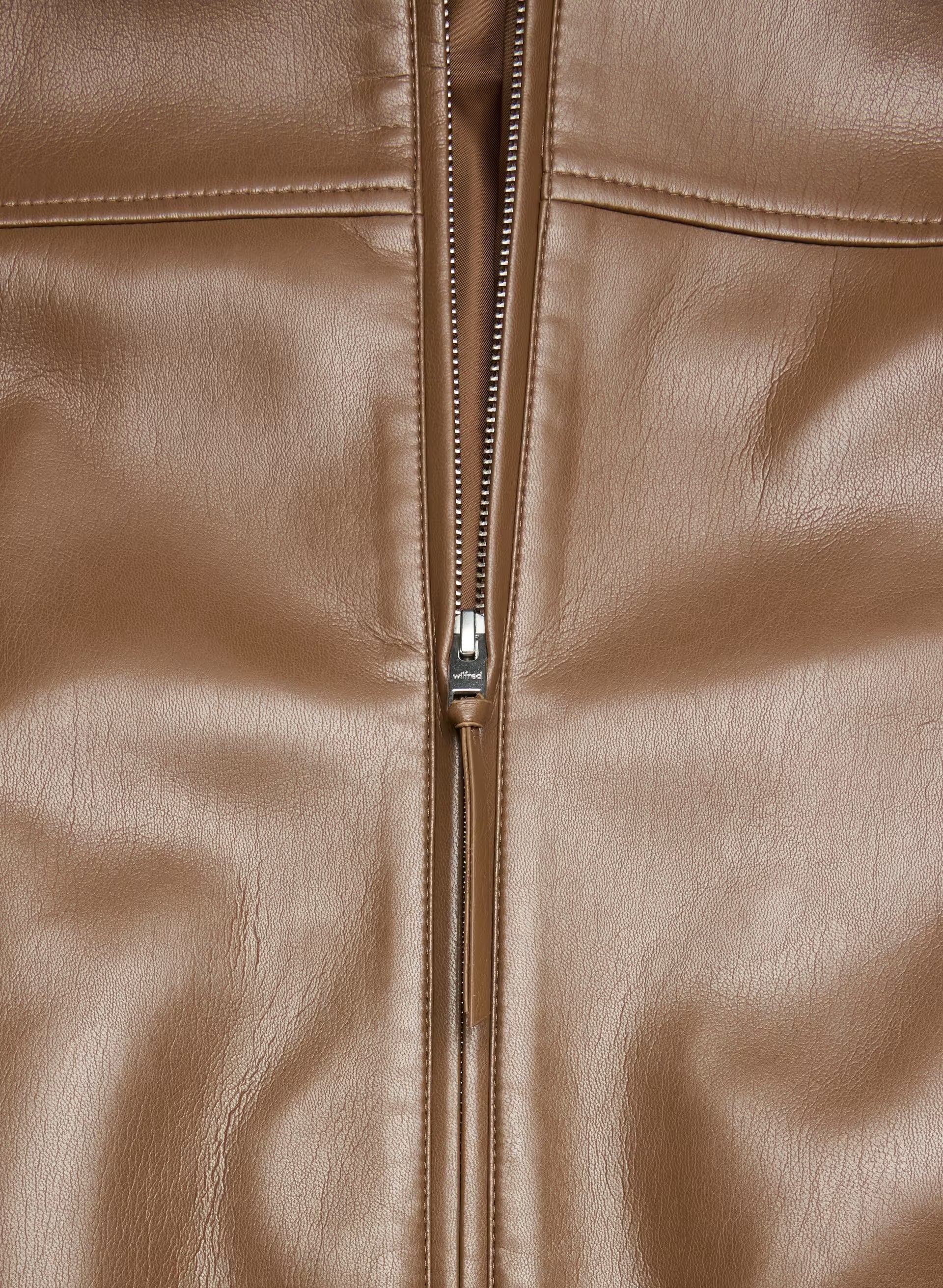 Falcon Jacket - UnReal Leather - CHOCOLATIER BROWN
