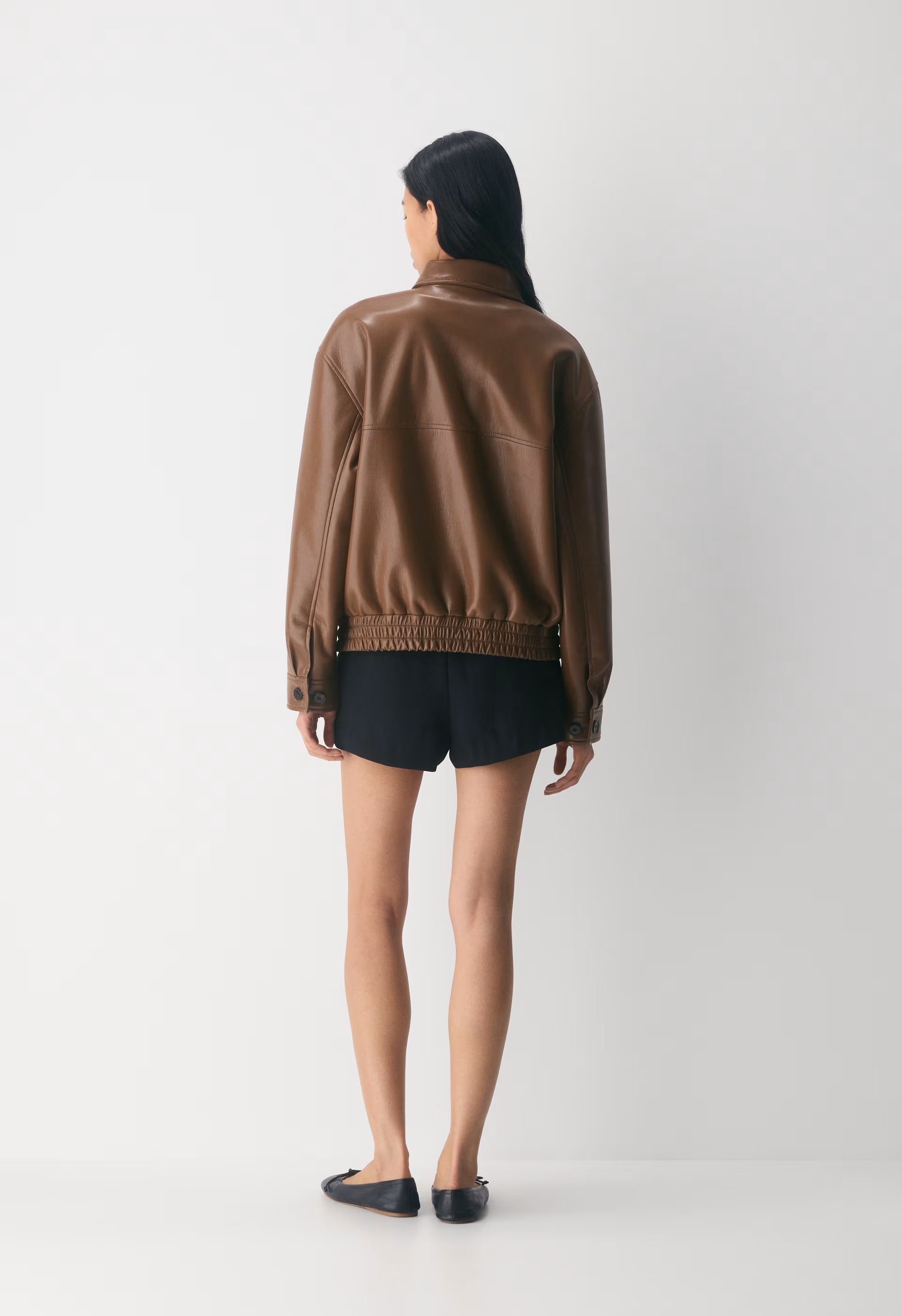 Falcon Jacket - UnReal Leather - CHOCOLATIER BROWN