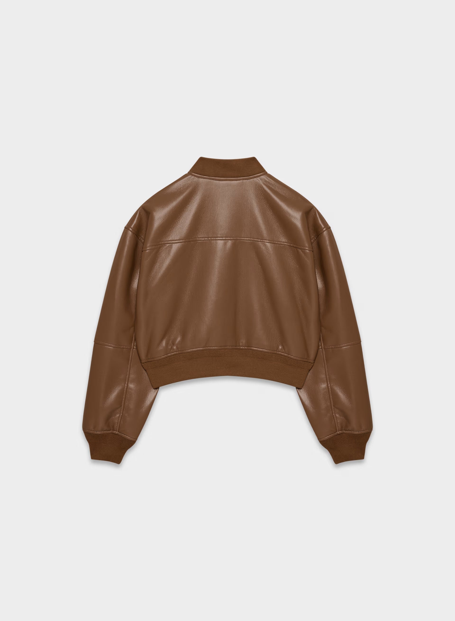 Synergy Bomber - UnReal Leather - CHOCOLATIER BROWN