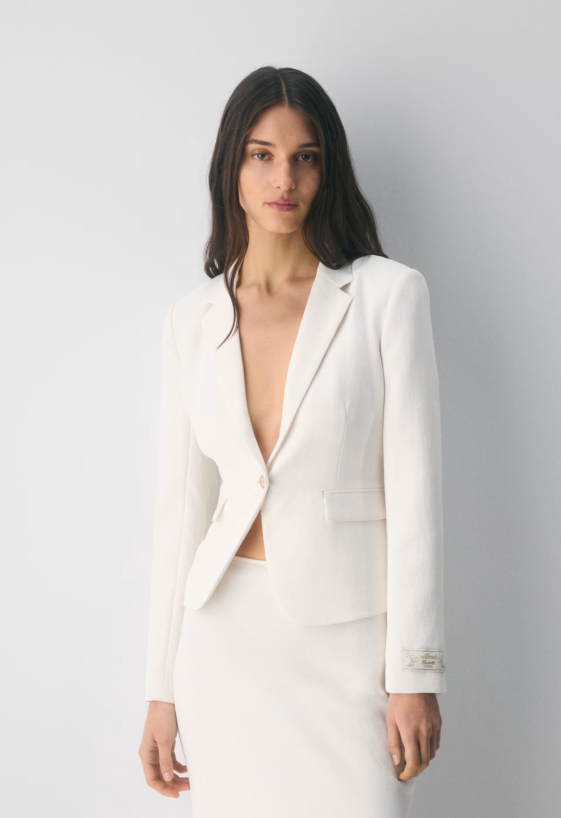 Etiquette Blazer - Crepette™ - WHITE