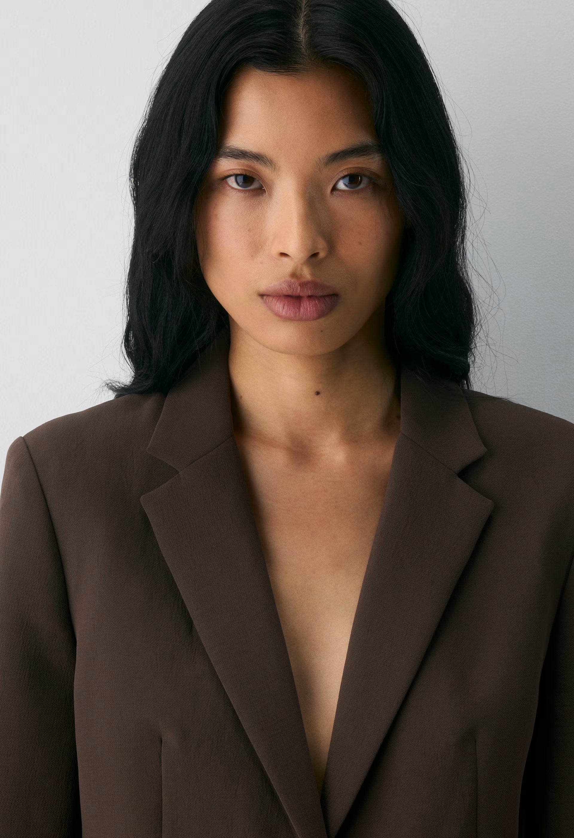 Etiquette Blazer - Crepette™ - RICH MOCHA BROWN