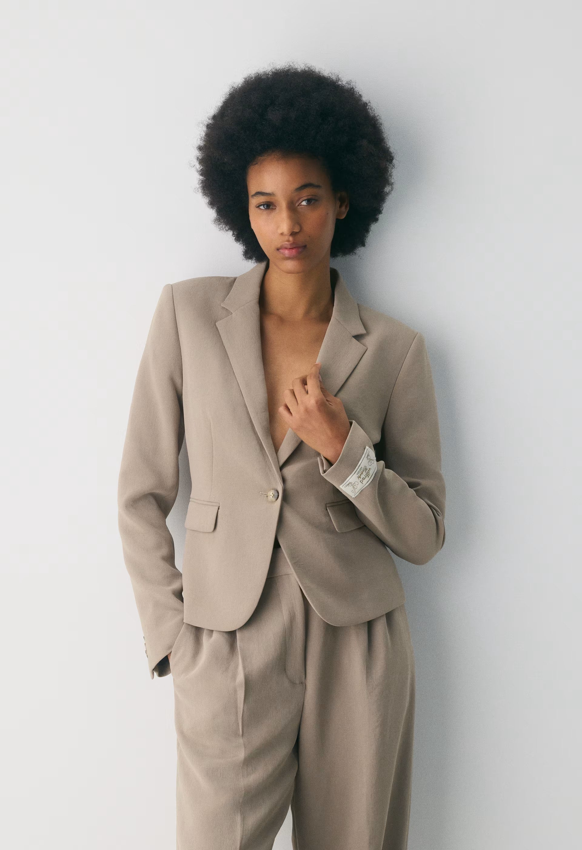 Etiquette Blazer - Crepette™ - NOMAD TAUPE