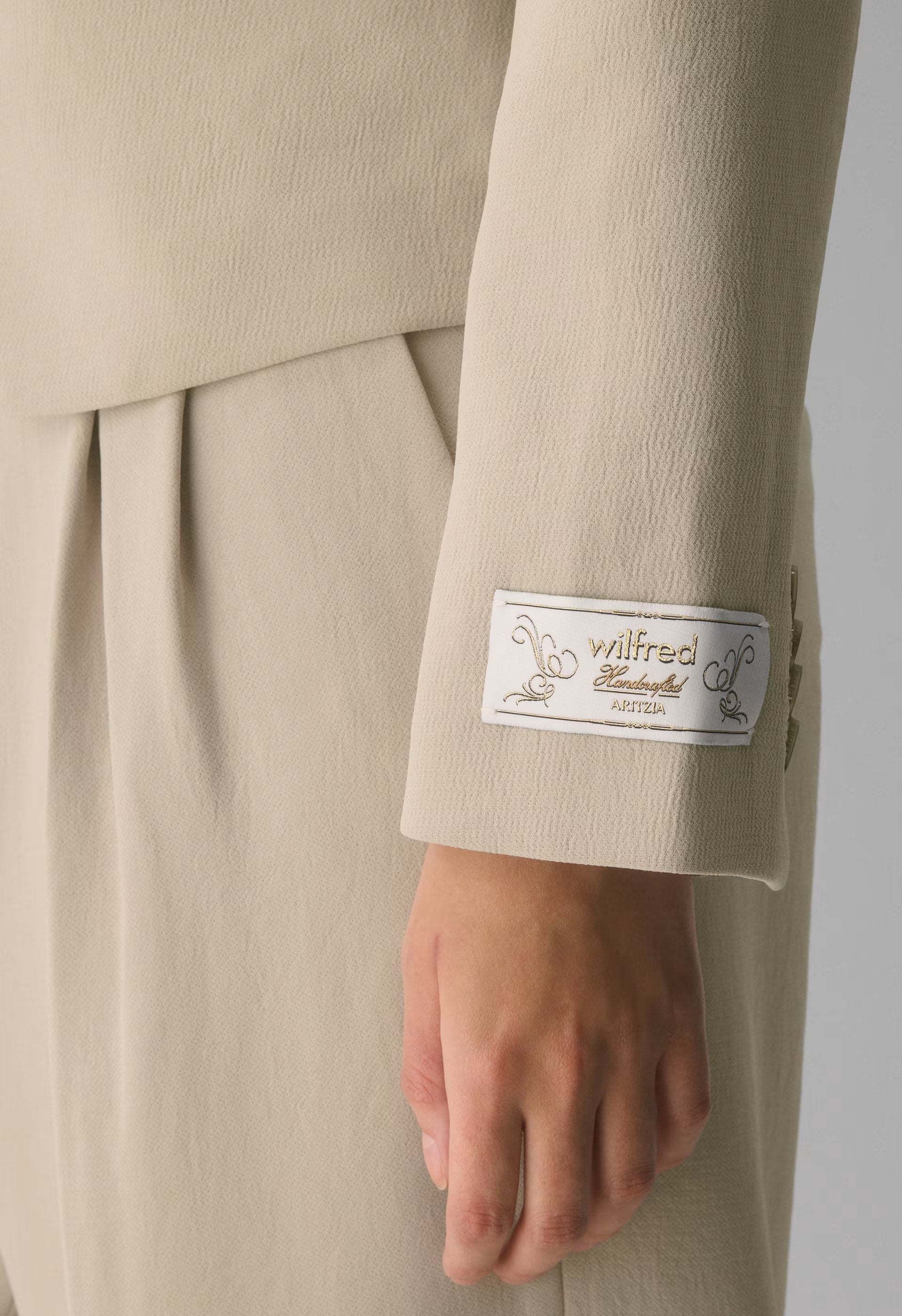 Etiquette Blazer - Crepette™ - MARCONA BEIGE