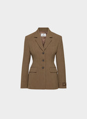 Standout Blazer - Eversential™ - KYLE CHECK SVL/MSC BRN