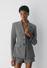 Standout Blazer - Eversential™ - JAKE CHK BLK/ CHROME