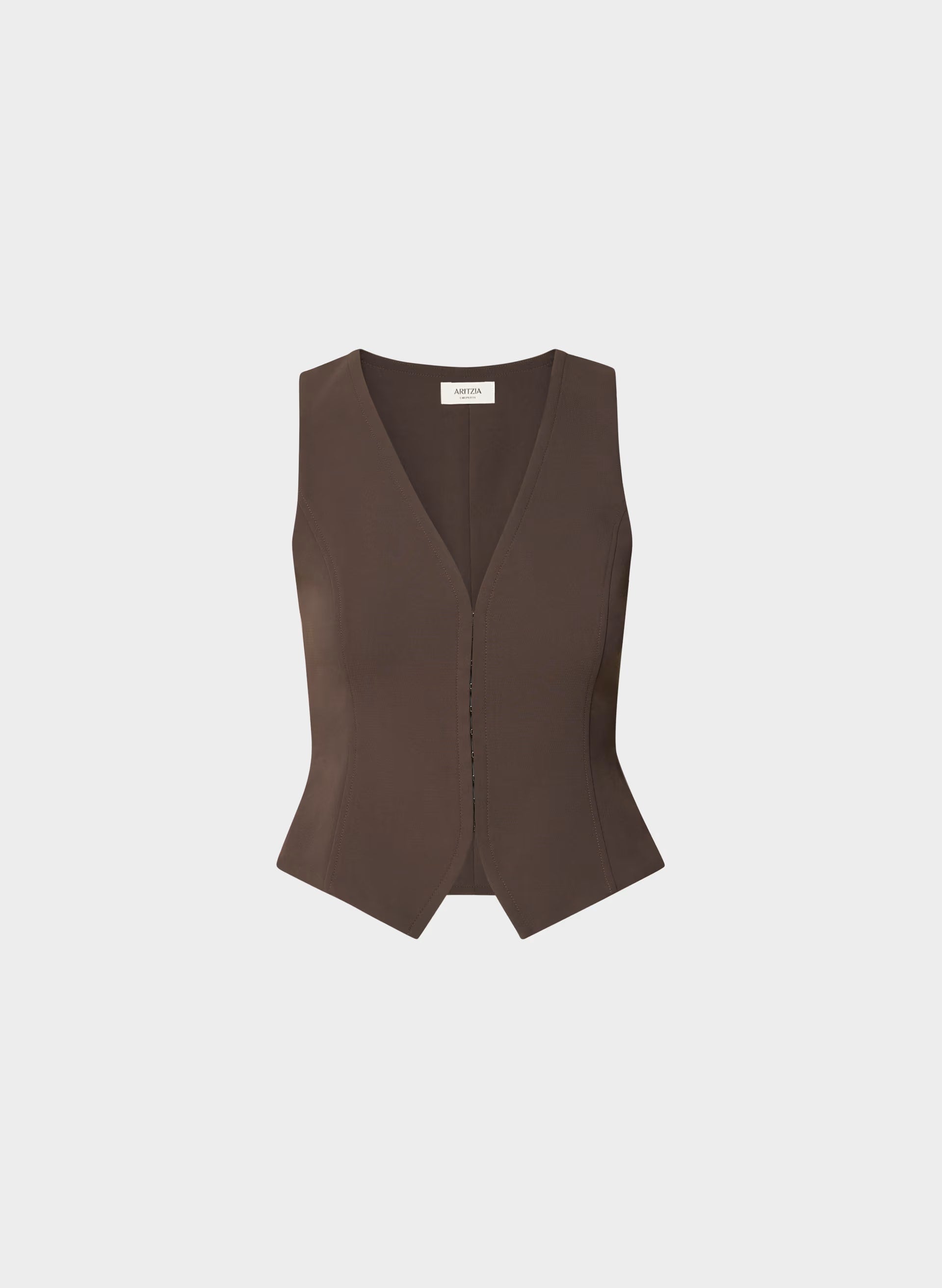 Attire Vest - Crepette™ - RICH MOCHA BROWN