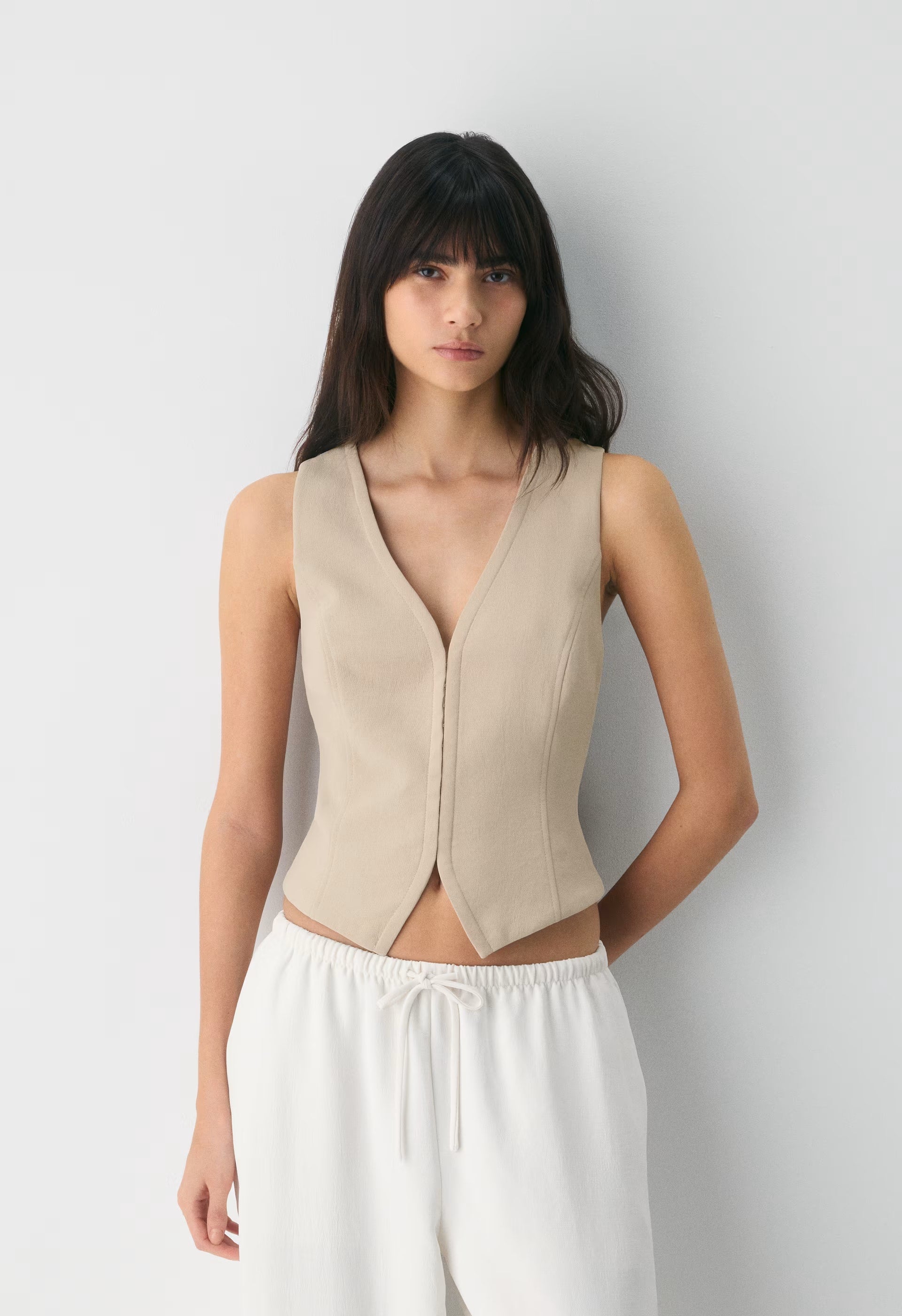 Attire Vest - Crepette™ - MARCONA BEIGE