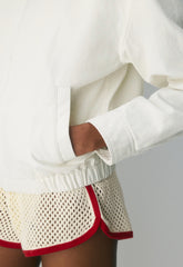 Caddie Blouson Jacket - LIGHT BIRCH