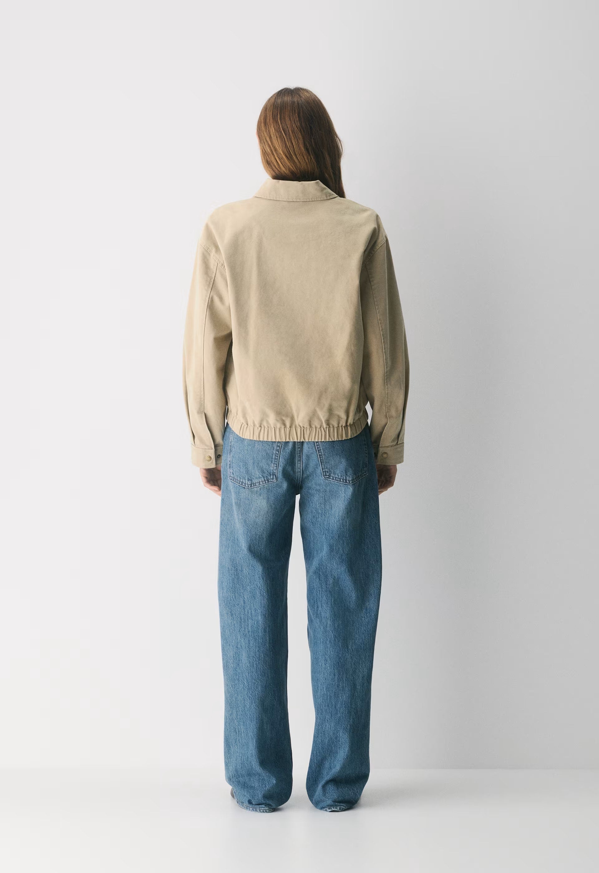 Caddie Blouson Jacket - TAN KHAKI