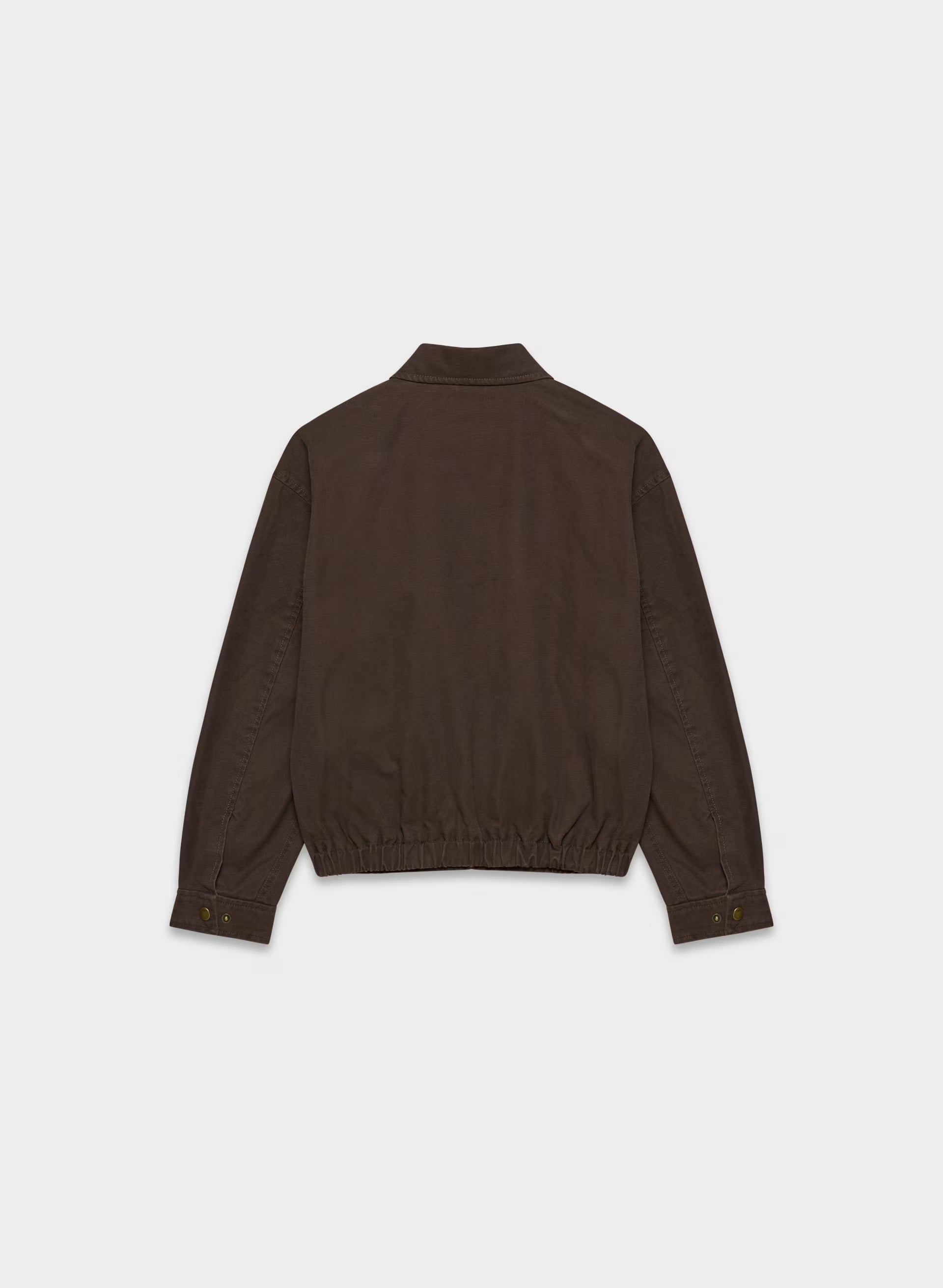 Caddie Blouson Jacket - RICH MOCHA BROWN