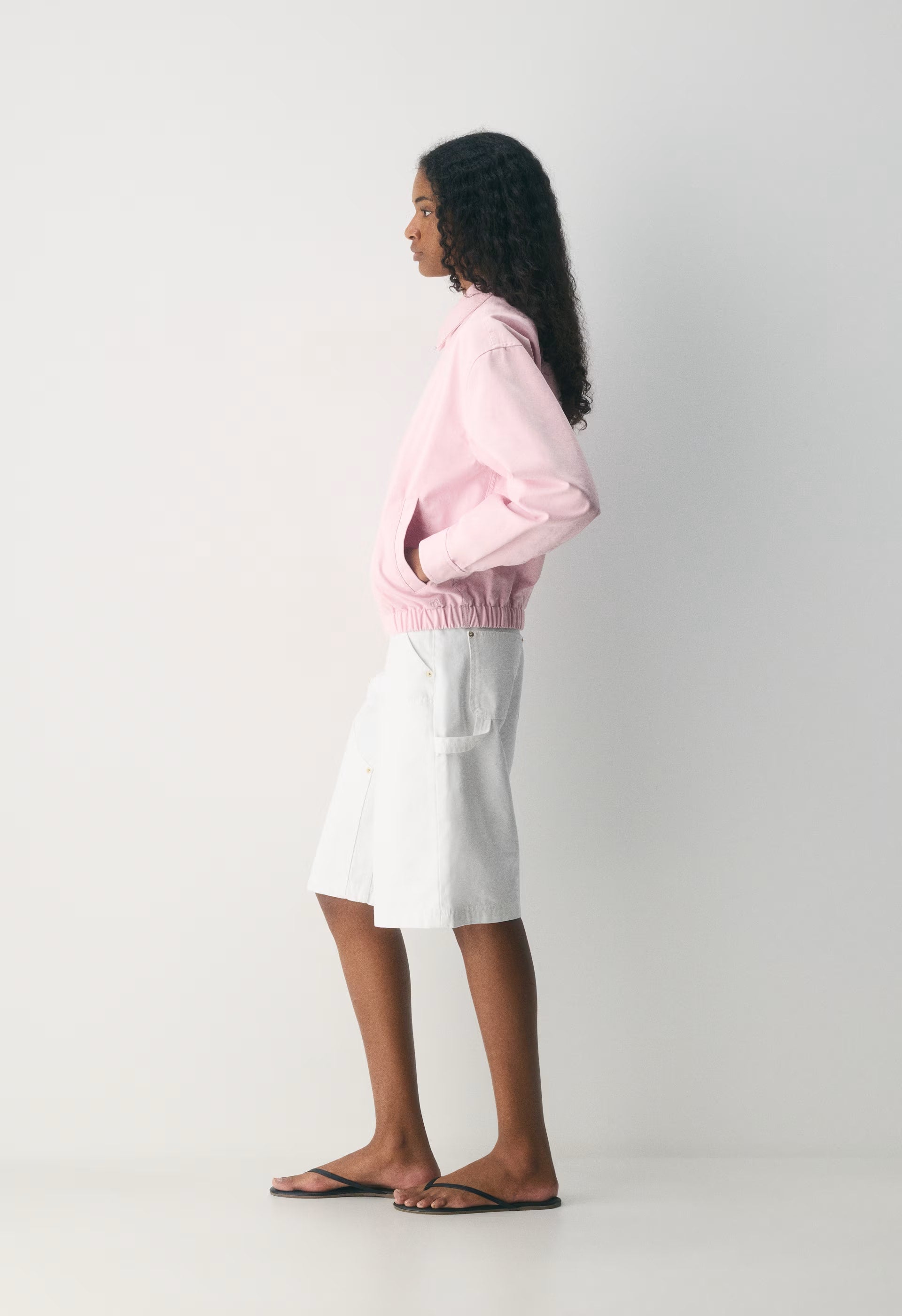 Caddie Blouson Jacket - CUPID PINK