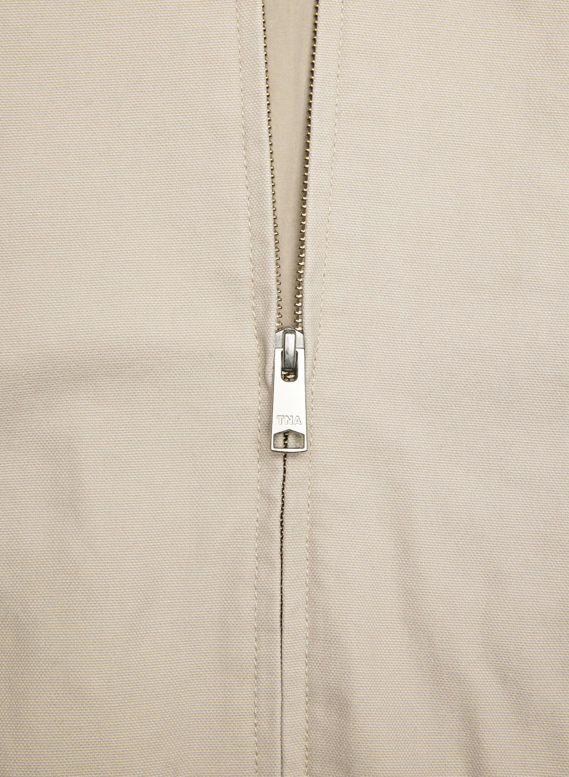 Caddie Blouson Jacket - MARCONA BEIGE