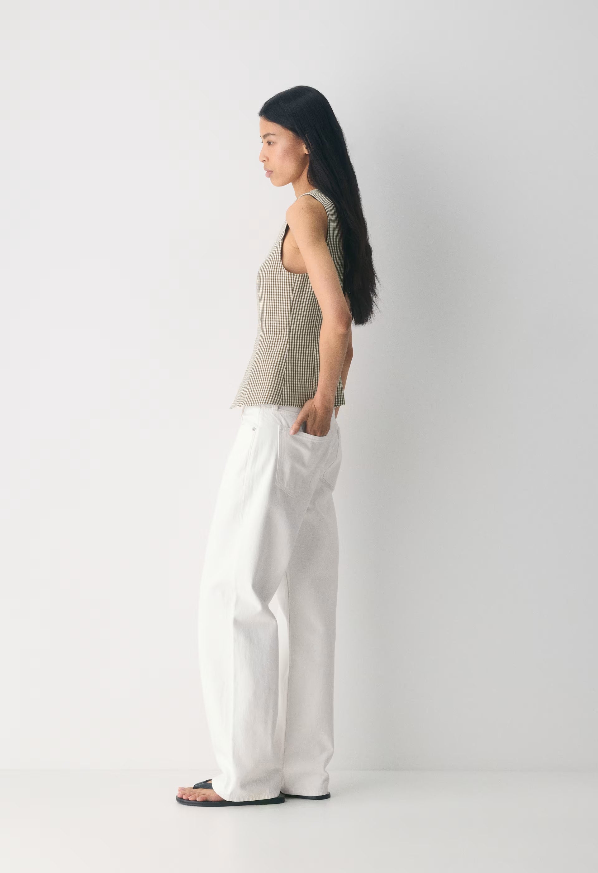 CruiseLinen™ Regal Vest - SRPHN CHCK L BH/CL BR