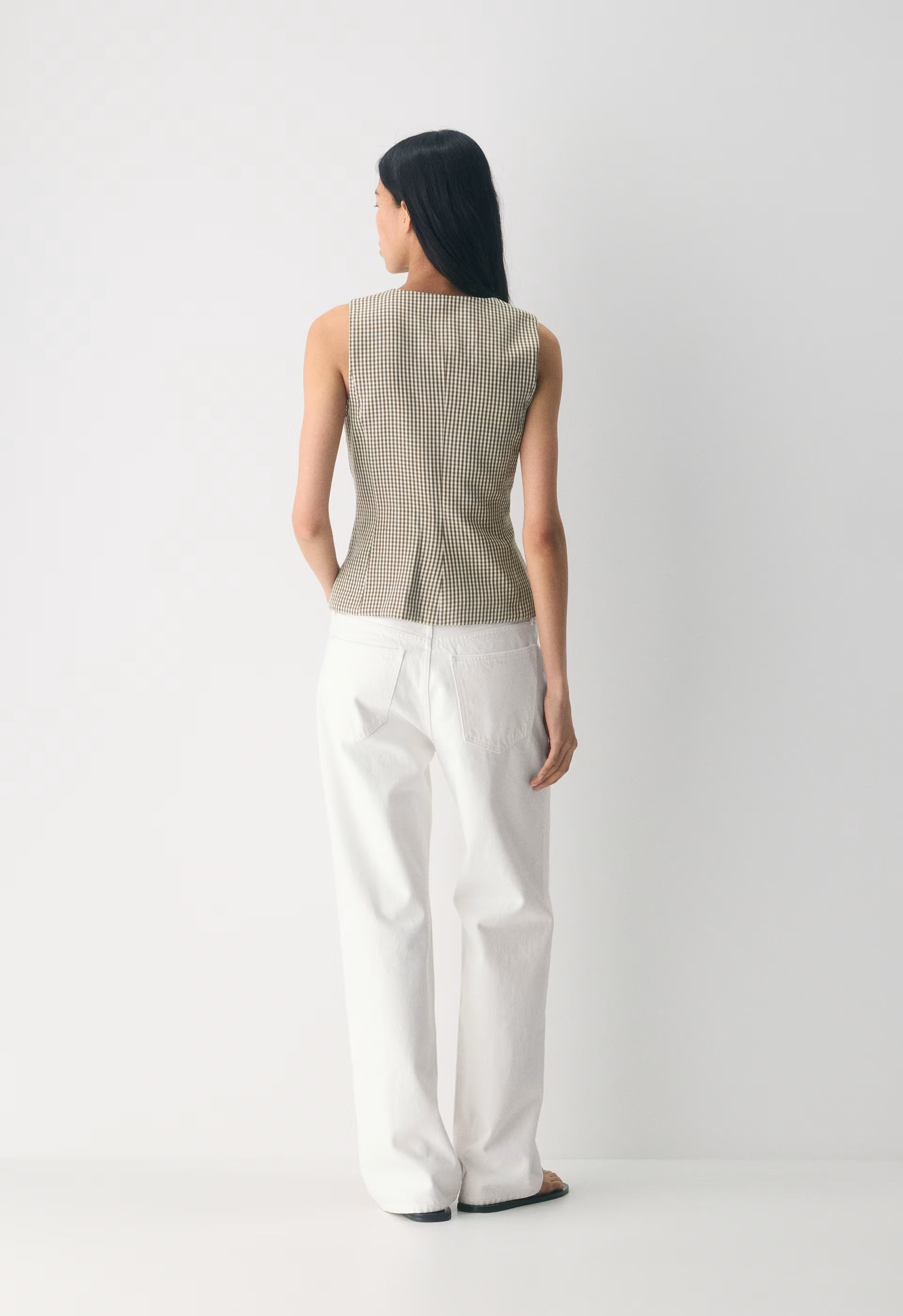 CruiseLinen™ Regal Vest - SRPHN CHCK L BH/CL BR