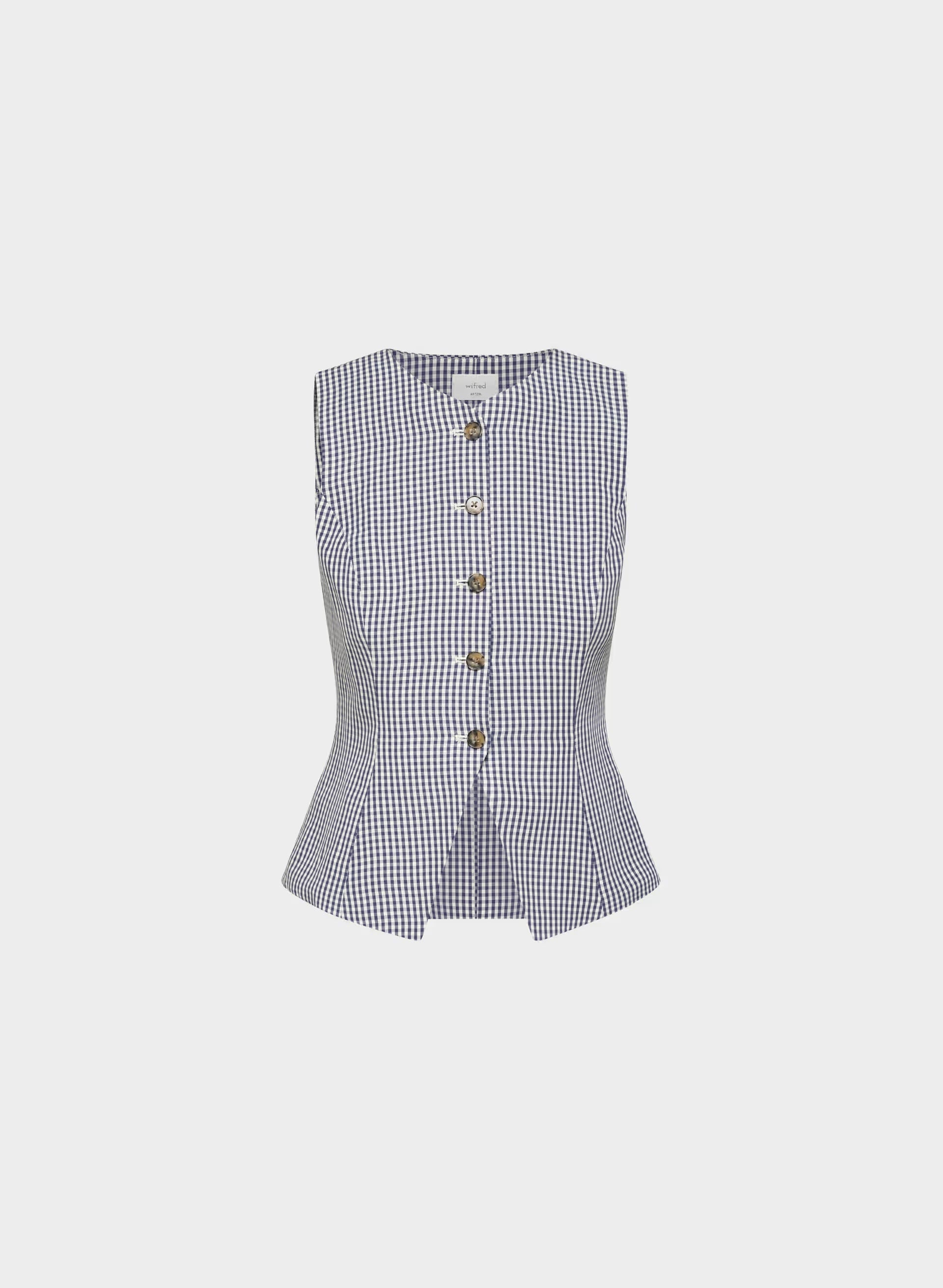 CruiseLinen™ Regal Vest - SRPN CK LT BRH/HBR NVY