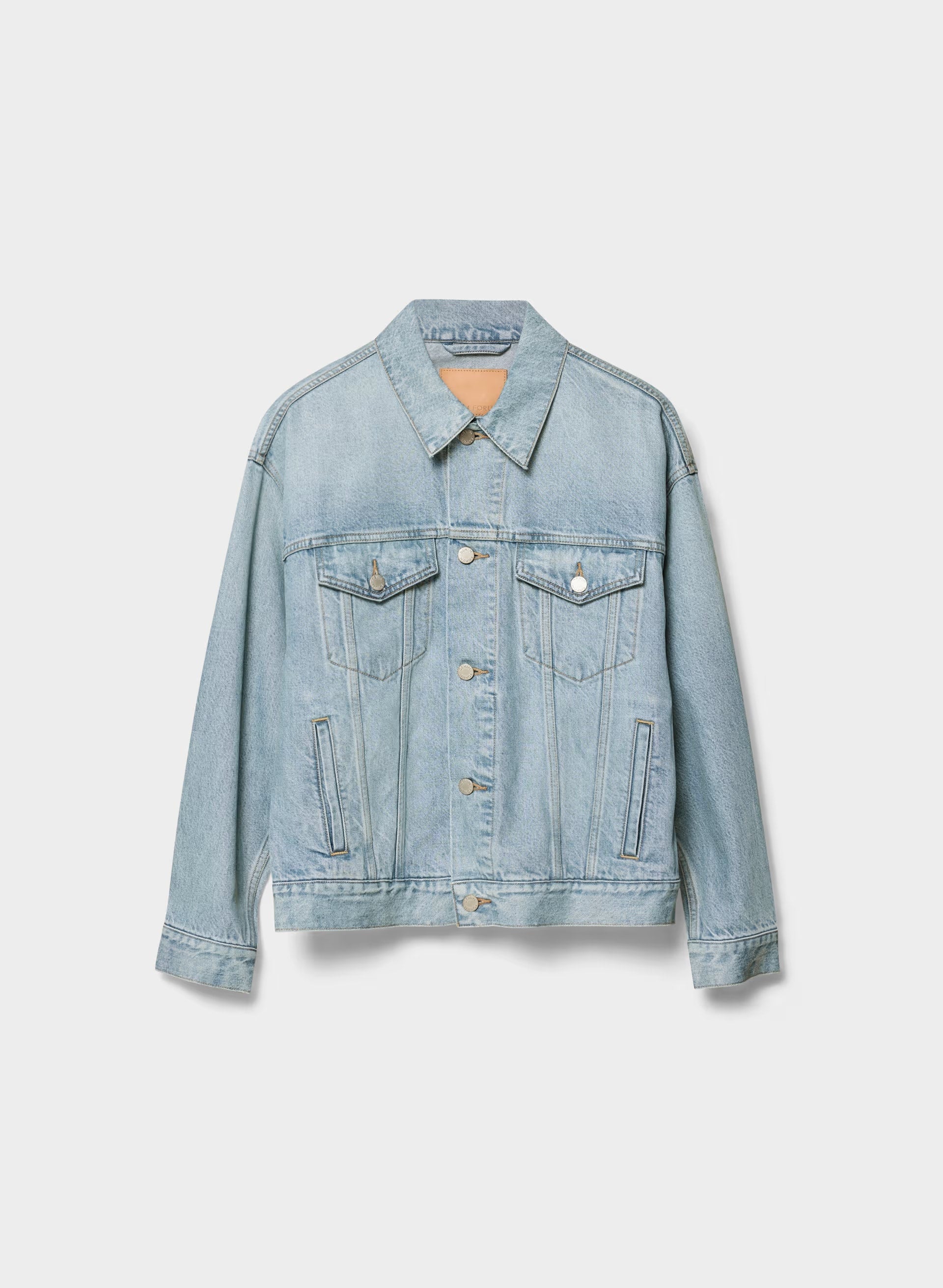 Denim Forum The ‘90s So-Soft Denim Jacket - 7 YRS BLEU TABOO