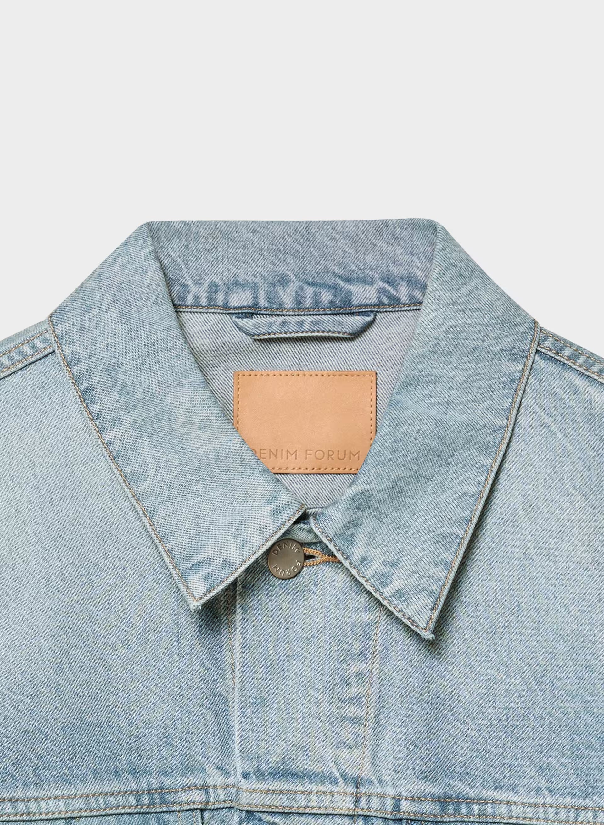 Denim Forum The ‘90s So-Soft Denim Jacket - 7 YRS BLEU TABOO