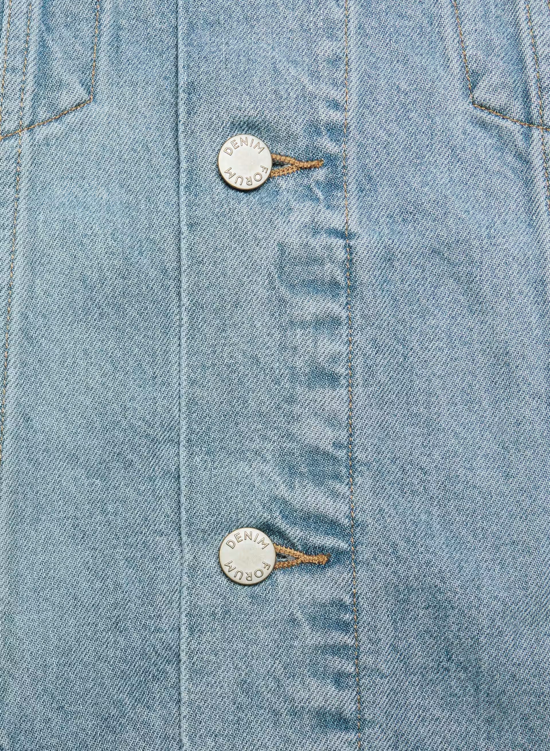 Denim Forum The ‘90s So-Soft Denim Jacket - 7 YRS BLEU TABOO