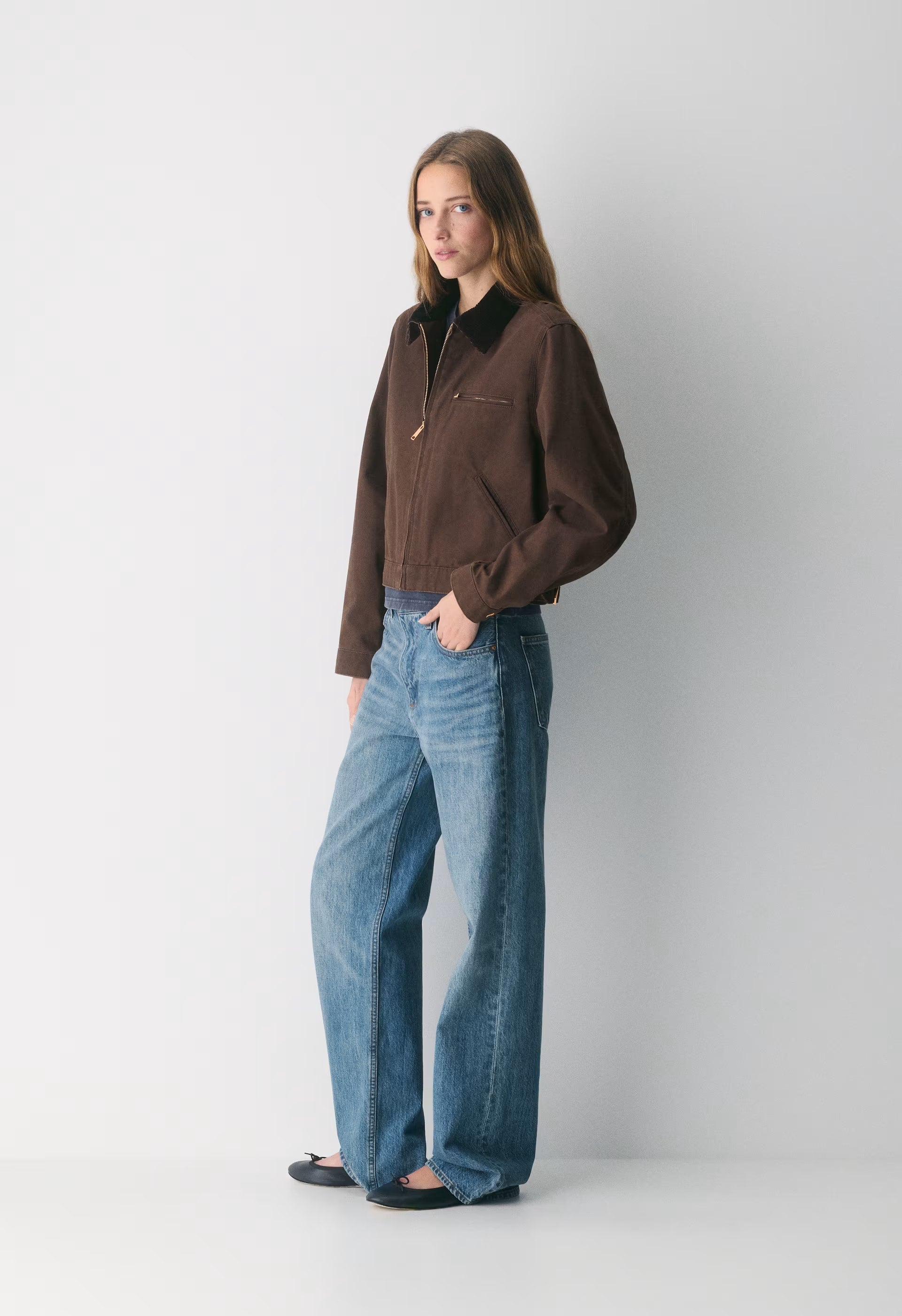 Barkley Lightweight Workwear Jacket - CELLO BROWN