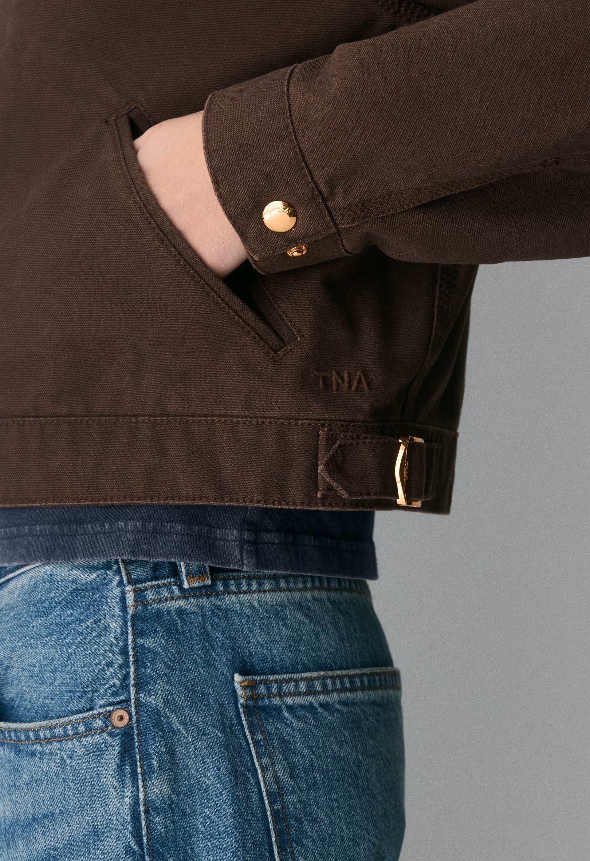 Barkley Lightweight Workwear Jacket - CELLO BROWN