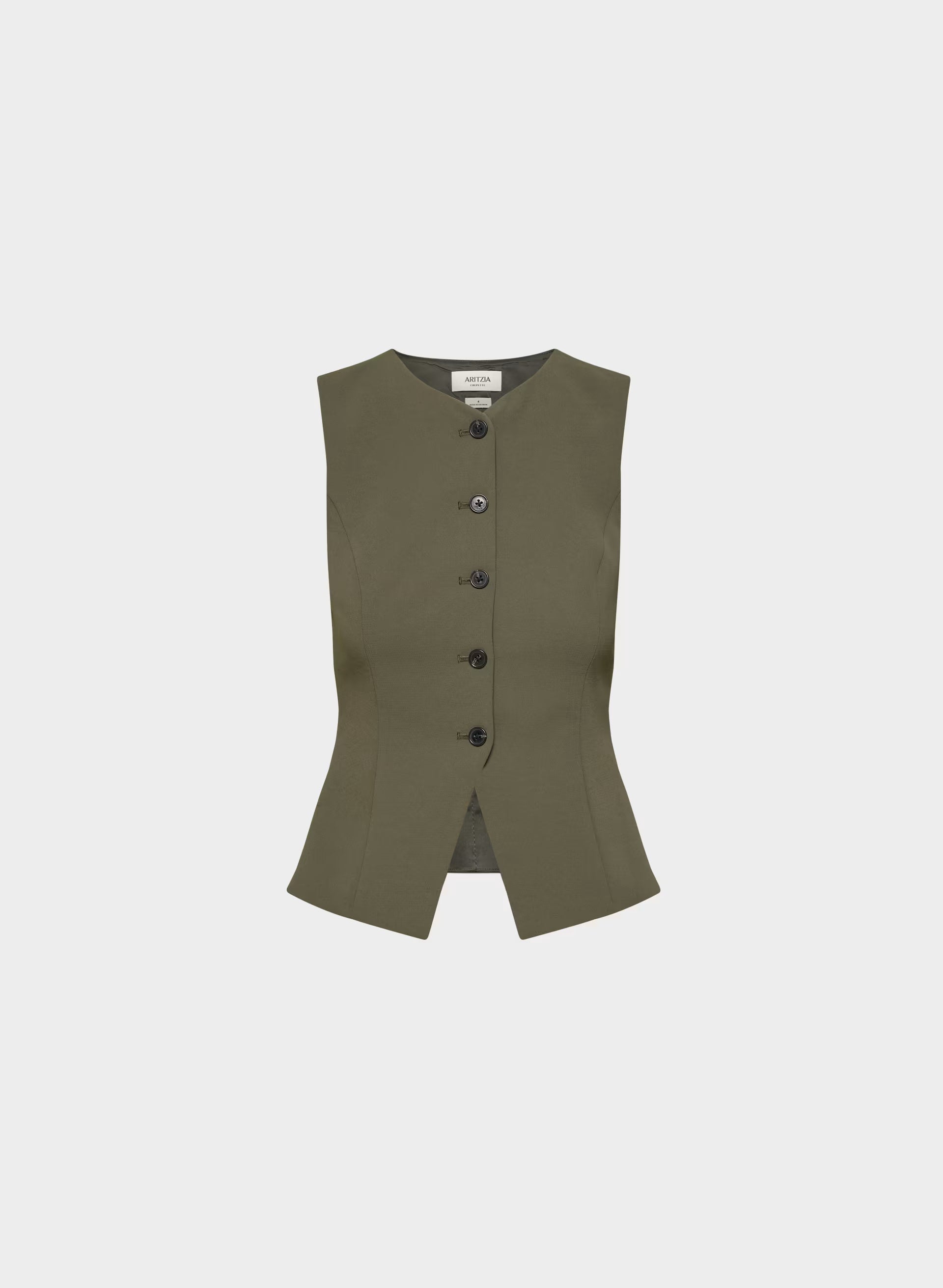 Regal Vest - Crepette™ - DARK OLIVE