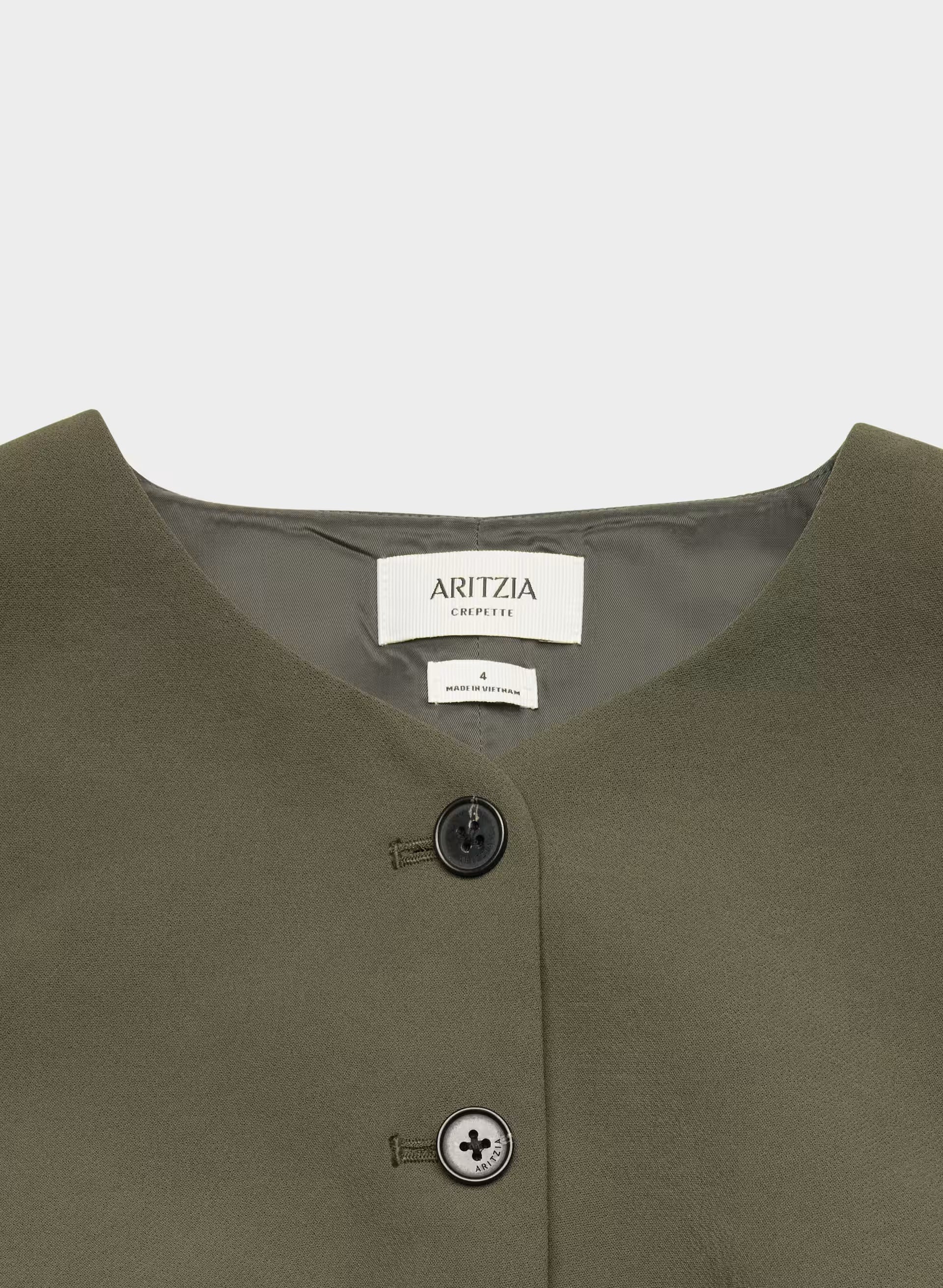 Regal Vest - Crepette™ - DARK OLIVE