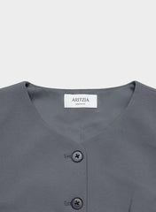 Regal Vest - Crepette™ - VINTAGE NAVY