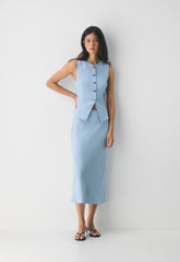 Regal Vest - Crepette™ - RIPPLE BLUE