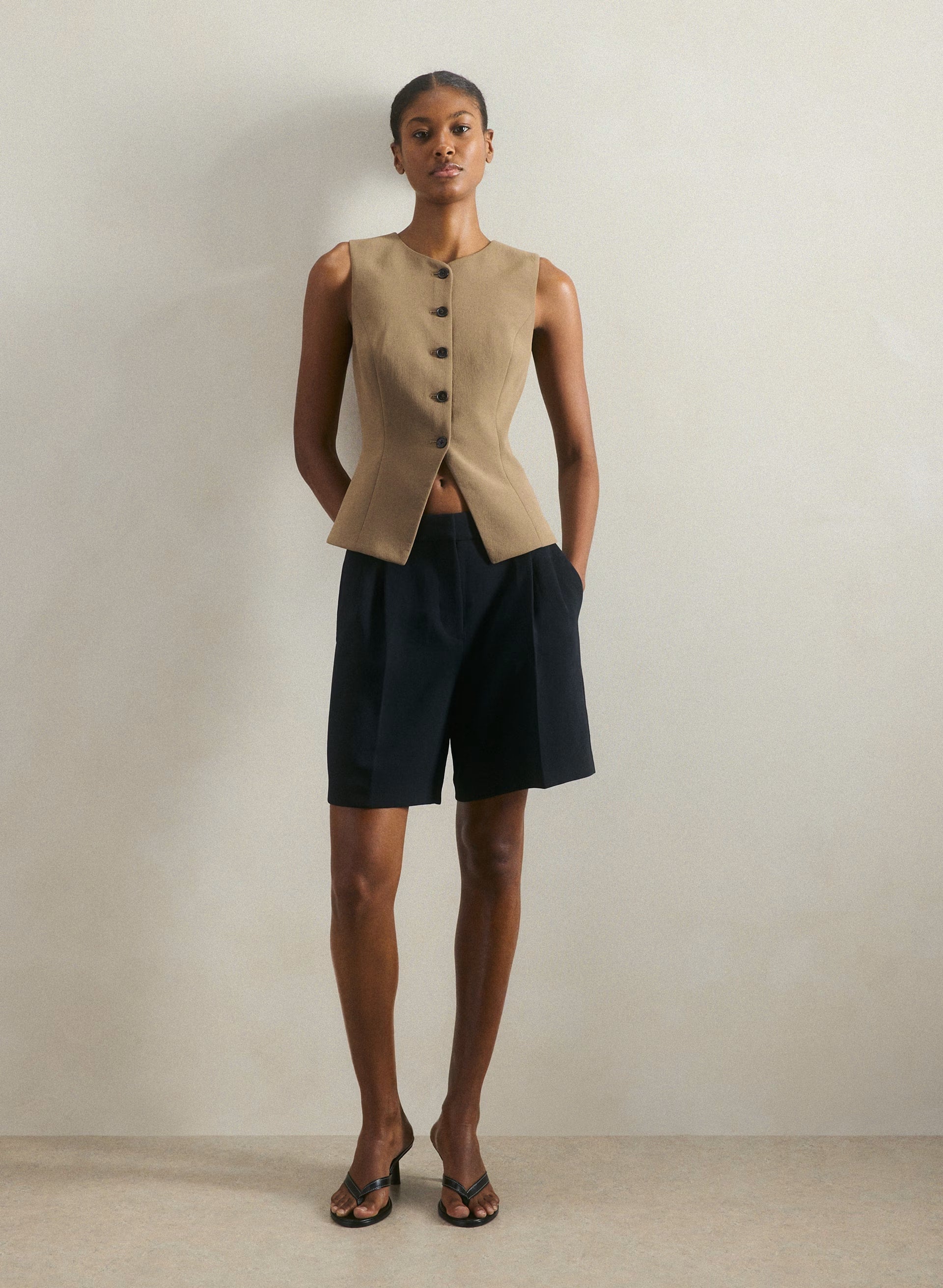 Regal Vest - Crepette™ - FOLIO TAUPE